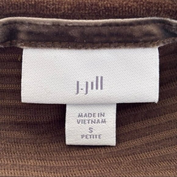 J. Jill Ribbed Velvet Skirt Set - Picture 7 of 7